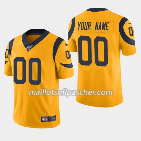Maillot Los Angeles Rams Custom Nike Gold 100th - Homme